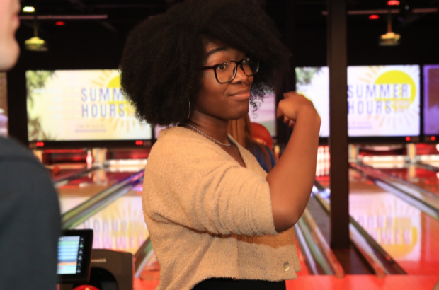 Black female at Intern QC